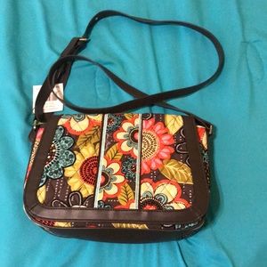 Vera Bradley: Crosstown Crossbody-Flower Shower